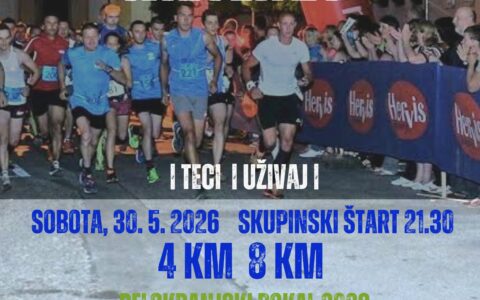 Vabimo vas na 8. Nočni tek Metlika